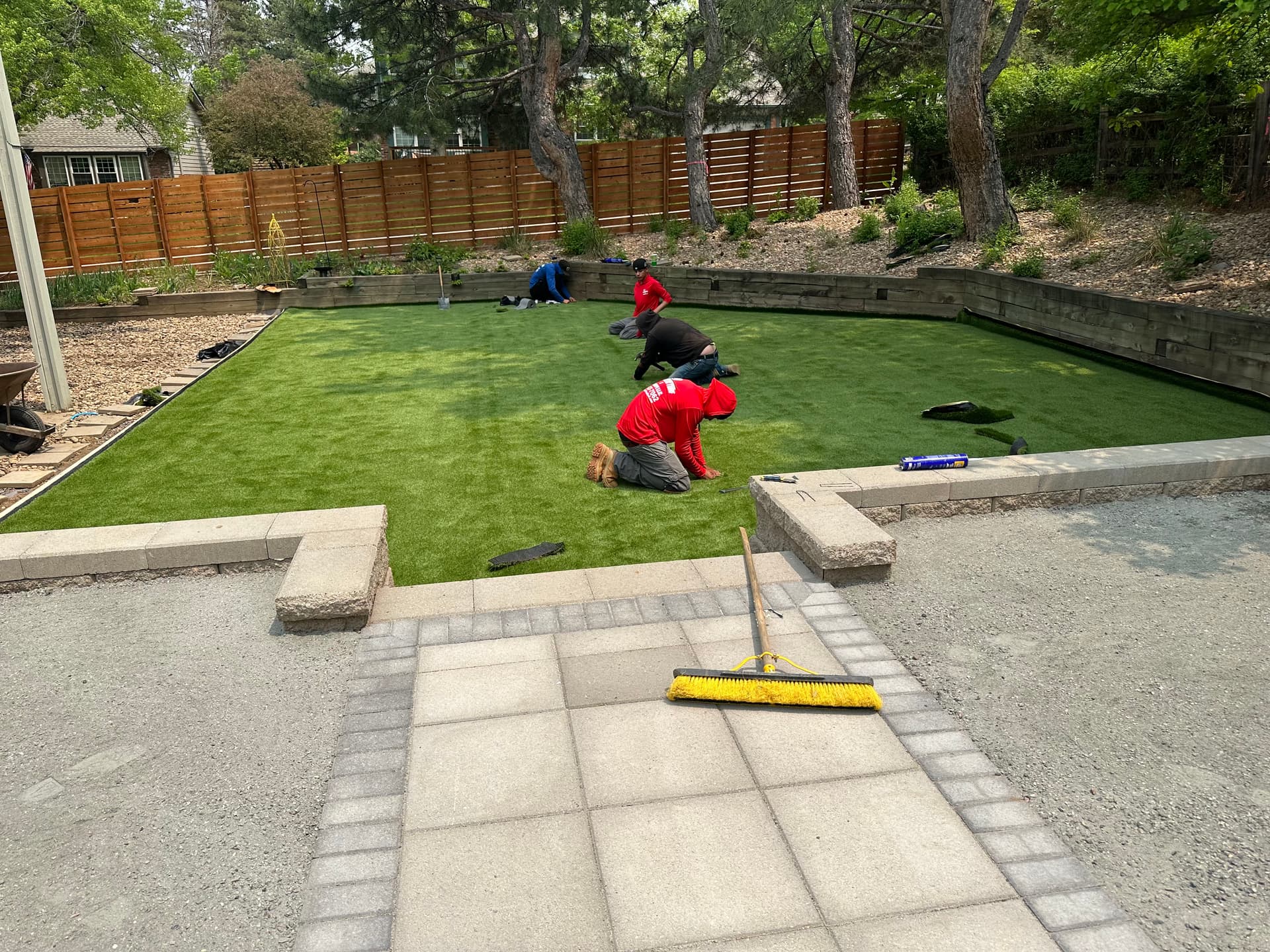 Gallery photos for Custom Window Wells Patios Turf and More - See What We Do: Image #4