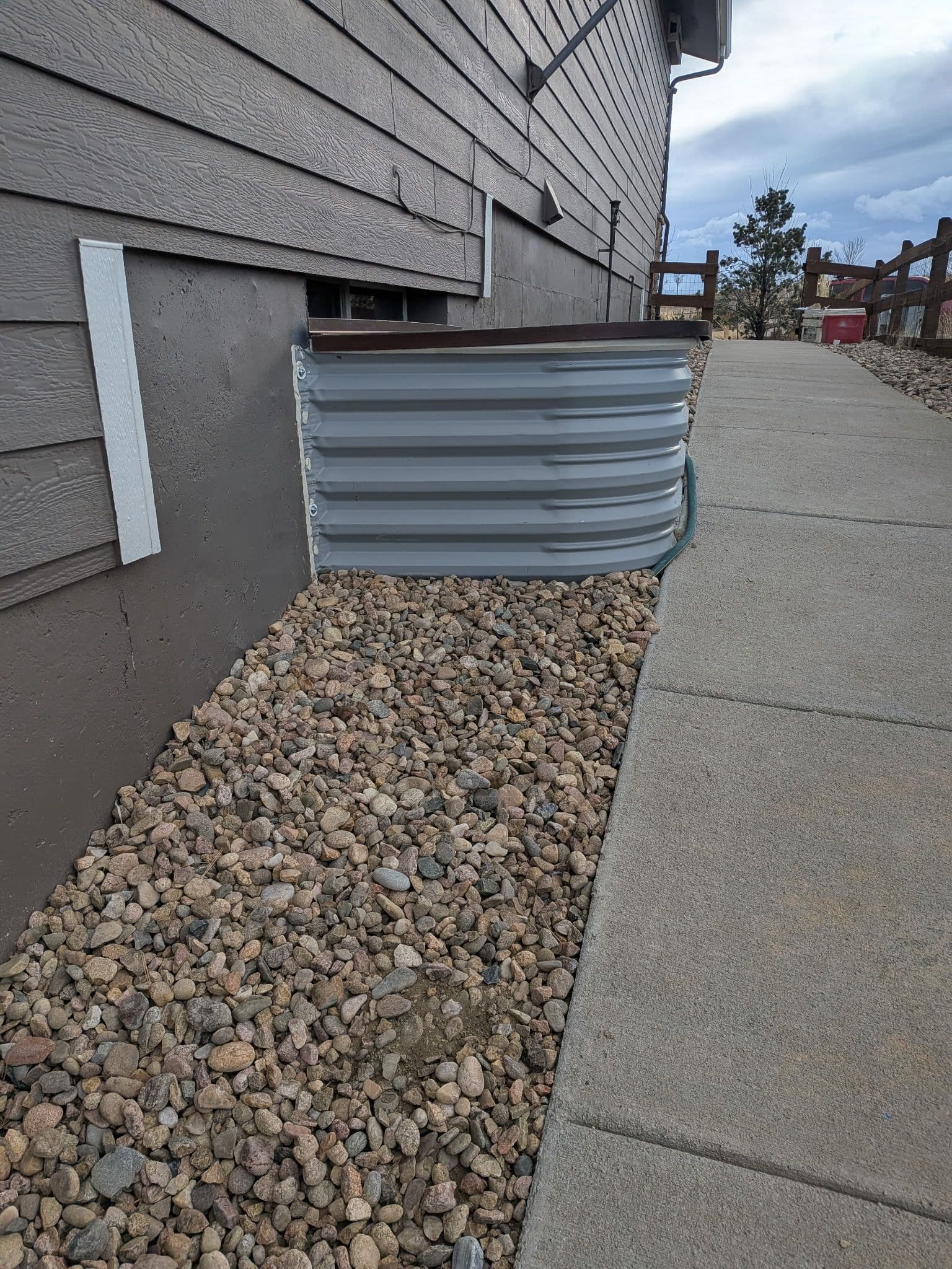 Gallery photos for Galvanized Window Wells Covers and Colorado Landscaping Done Right: Image #5
