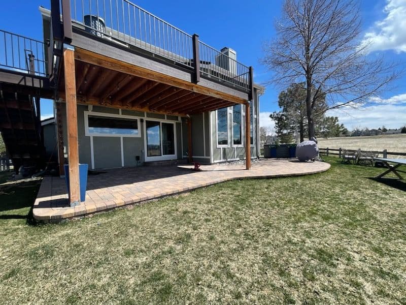 Backyard Upgrade - Deck, Patio, and Window Wells Improved image