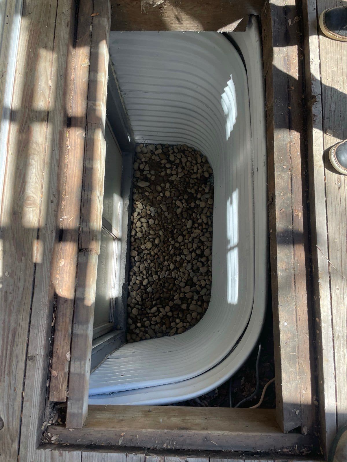 Gallery photos for Window Well Replacement and Upgrade: Image #1