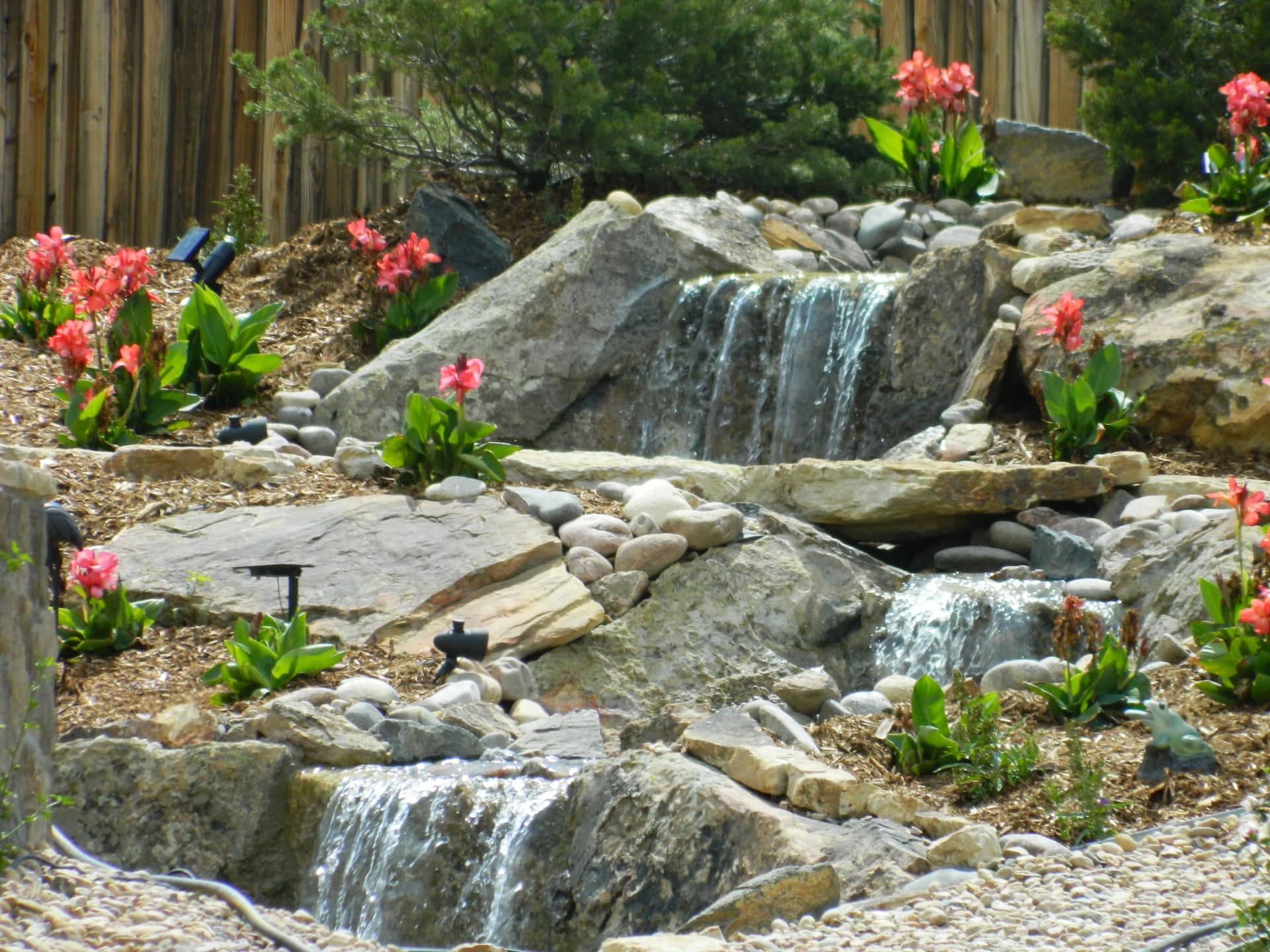 Gallery photos for Overgrown Junipers Out, Flagstone and Fresh Granite In: Image #9