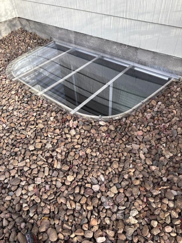 Gallery photos for Window Well Upgrade for Enhanced Safety and Style: Image #1