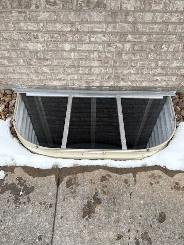 Gallery photos for Window Well Replacement and Slope Fix: Image #2